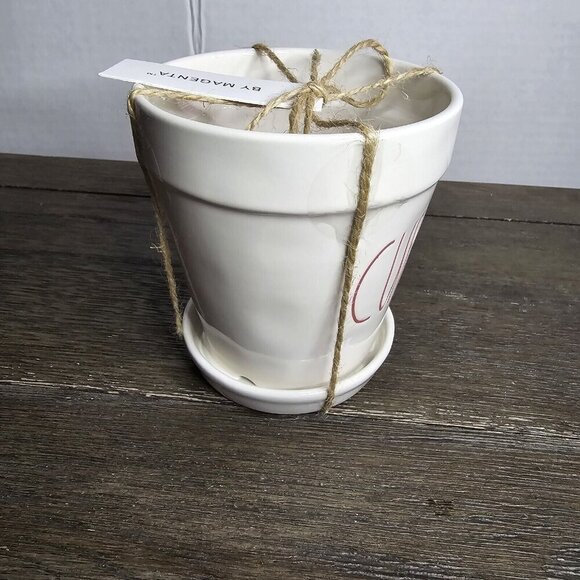 NWT Rae Dunn Artisan Cupid Valentine's Day Planter Holiday Decor Succulent - Picture 6 of 10